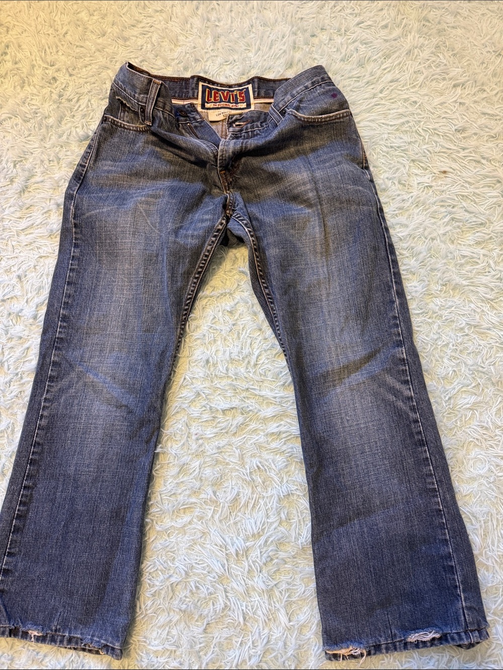 Levi's vintage 527 Y2K low rise Women's Blue jeans in Boot-Cut 30x30.